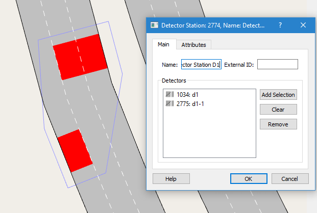 Aimsun 8.3: Detector Station Editor Aimsun 8.3: Detector Station Editor
