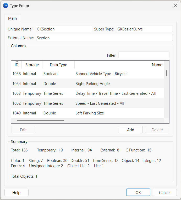 Editor de Tipo