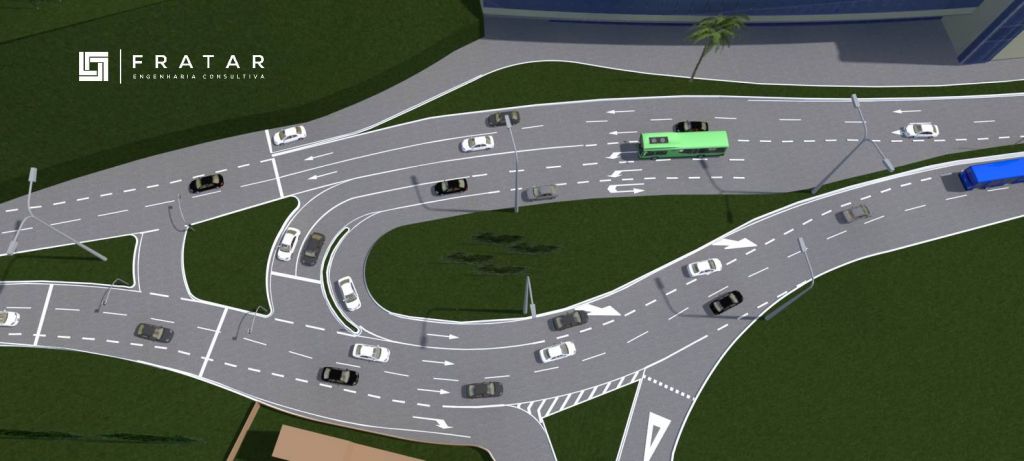 Material original associado a Estudo de Tráfego e Projetos MG030 – Nova Lima