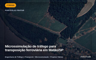 Rede viária observada em estudo de tráfego