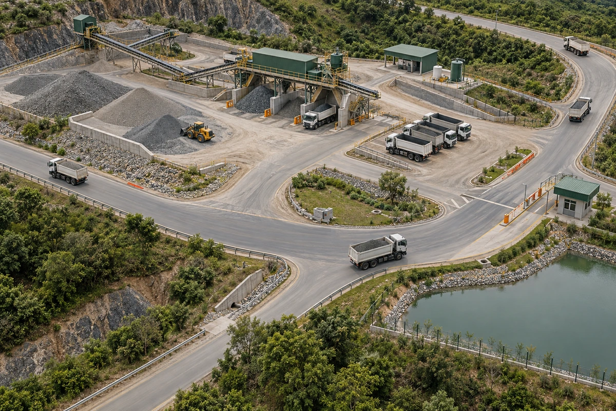 Imagem ilustrativa — Capacidade logística e simulação dinâmica para LGA Mineração