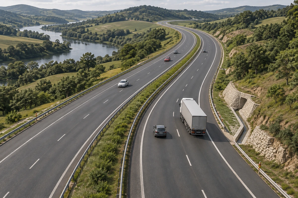 Imagem ilustrativa — Estudo de tráfego no km 114 ao 128 da SP-340