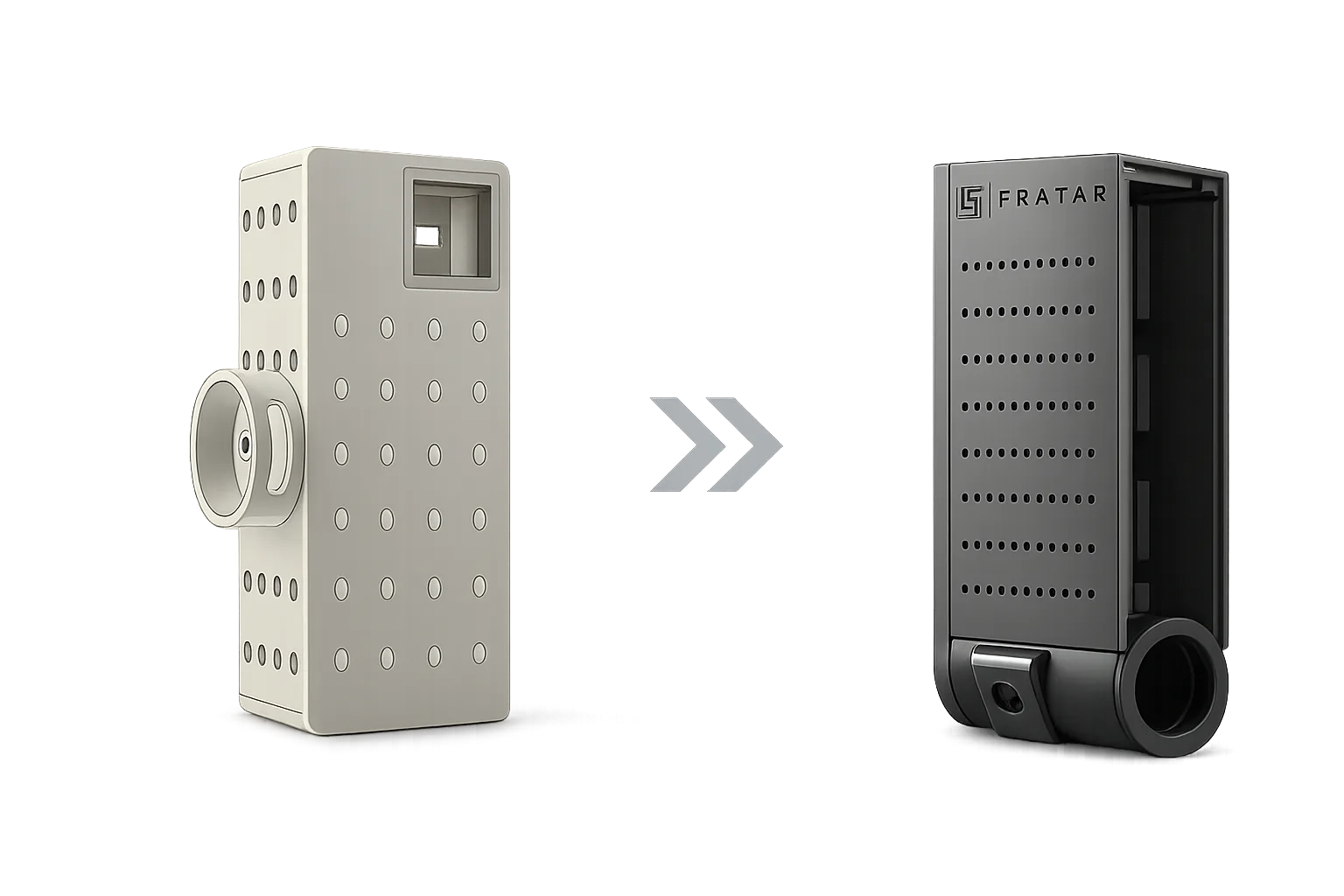 First prototype and TrafficCam 2.0 side by side