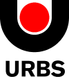 Um sinal de trânsito vermelho pendurado por um fio em um fundo preto com um círculo vermelho na parte superior e um círculo vermelho na parte inferior, (uma renderização de computador: 0,272).