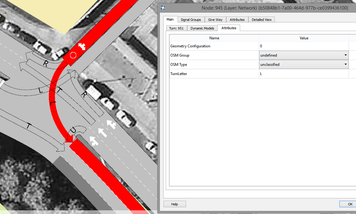 Uma captura de tela de um mapa com uma linha vermelha atravessando-o e uma linha vermelha atravessando o meio do mapa, (uma renderização digital: 0,683)