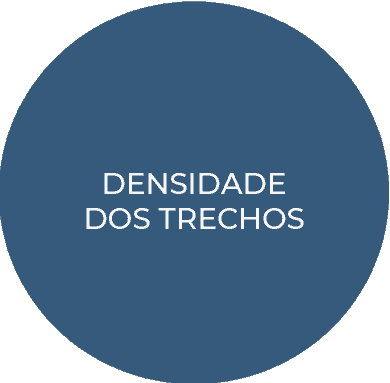 Um círculo azul com as palavras densidae dostrechos em branco e um fundo azul com um círculo branco com as palavras densidae dostrechos, (uma ilustração de:0,440)