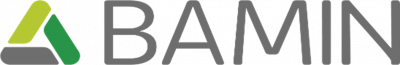 Uma logo para um negócio com uma seta verde e amarela em seu lado e as palavras, a, b, c, e w, (um diagrama de wireframe: 0.130)