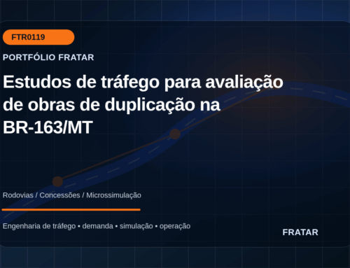 Estudos de tráfego para avaliação de obras de duplicação na BR-163/MT