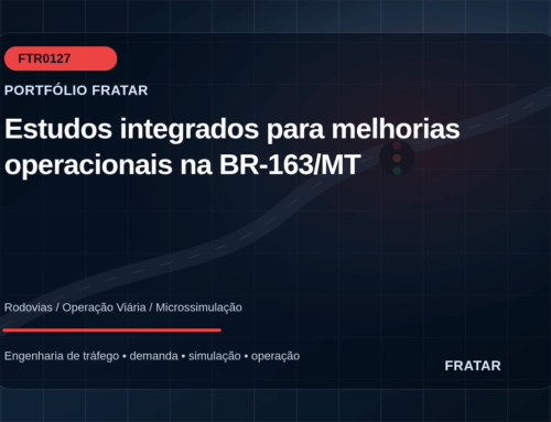 Estudos integrados para melhorias operacionais na BR-163/MT
