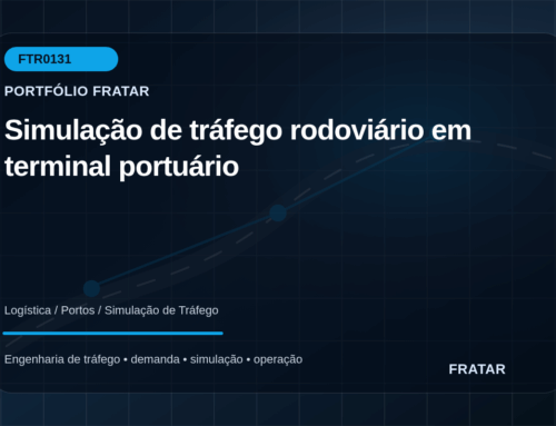 Simulação de tráfego rodoviário em terminal portuário