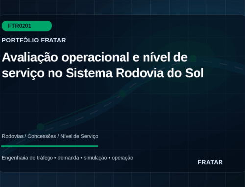 Avaliação operacional e nível de serviço no Sistema Rodovia do Sol