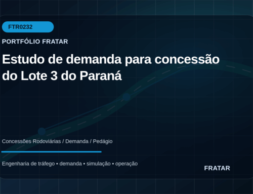 Estudo de demanda para concessão do Lote 3 do Paraná