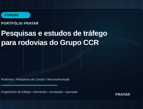 Pesquisas e estudos de tráfego para rodovias do Grupo CCR