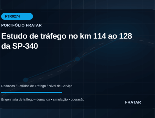 Estudo de tráfego no km 114 ao 128 da SP-340
