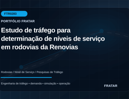 Estudo de tráfego para determinação de níveis de serviço em rodovias da Renovias