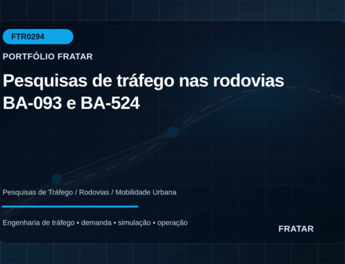 Pesquisas de tráfego nas rodovias BA-093 e BA-524