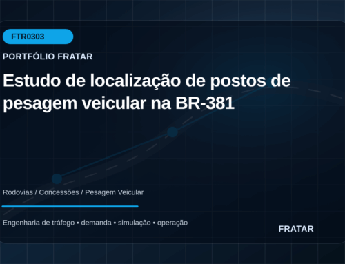 Estudo de localização de postos de pesagem veicular na BR-381