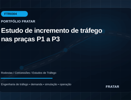 Estudo de incremento de tráfego nas praças P1 a P3